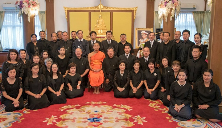 บริษัท ไทยพัฒนาประกันภัย จำกัด (มหาชน) บำเพ็ญกุศลสวดพระอภิธรรมถวายพระราชกุศล